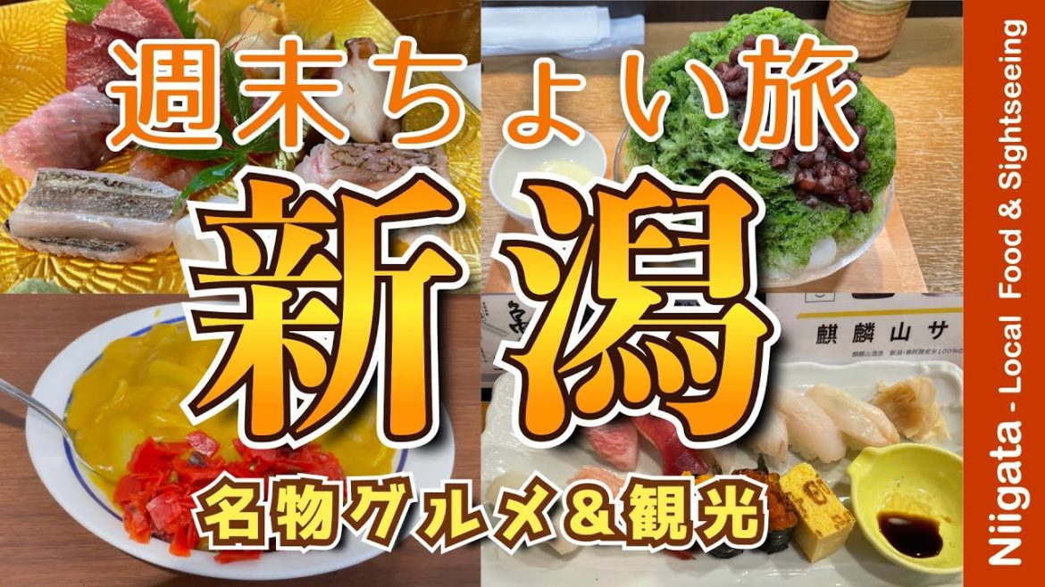 【アラフィフ男の新潟ひとり旅】独身の週末ひとり旅　新潟でひとり飲み　新鮮魚・寿司・万代カレー・スイーツ・地元の名物グルメを食す動画【新潟・グルメ・観光・週末ひとり旅・Niigata・Trip】