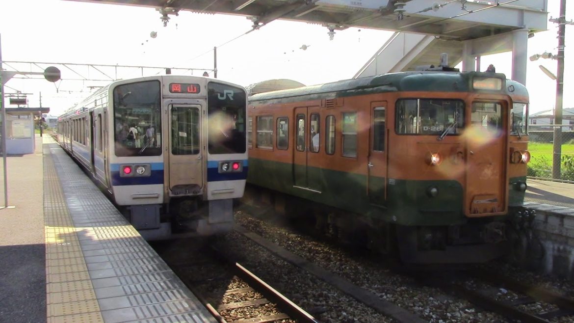 JR西日本 赤穂線 播州赤穂～東岡山 後面展望 JR West Akō Line Banshū Akō~Higashi Okayama Hintere Ausblick