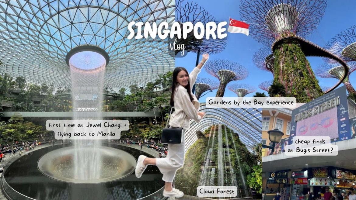 Exploring Singapore | Bugis Street, Gardens by the Bay, Jewel Changi | Pau Lopez