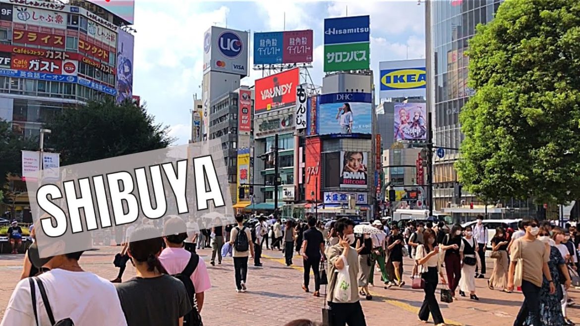 SHIBUYA | Scramble Crossing, People, Shops, Noise | Tokyo Walking Tour