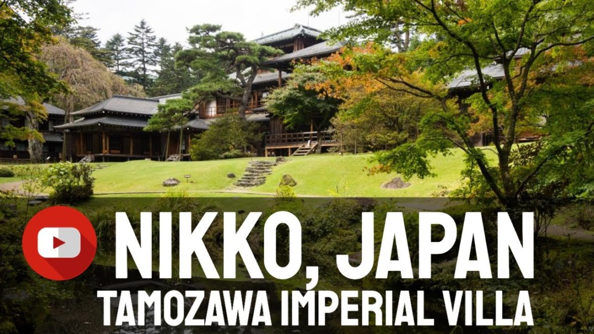 Japan Walk in Nikko Tamozawa IMPERIAL Villa Garden - Walking tour [4k walk]