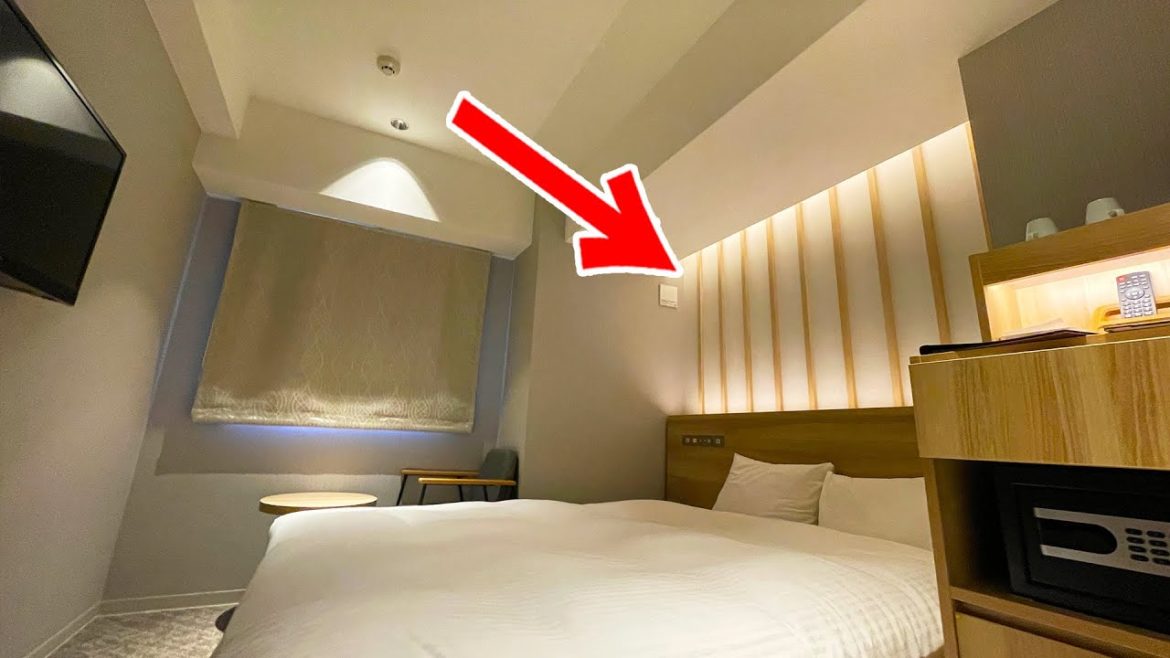 【5000円以下】大阪の商店街に突然出現するコスパ最強ホテル!?👀 和風に統一されたデザインは超おしゃれでした!!👘 IAM HOTEL OSAKA