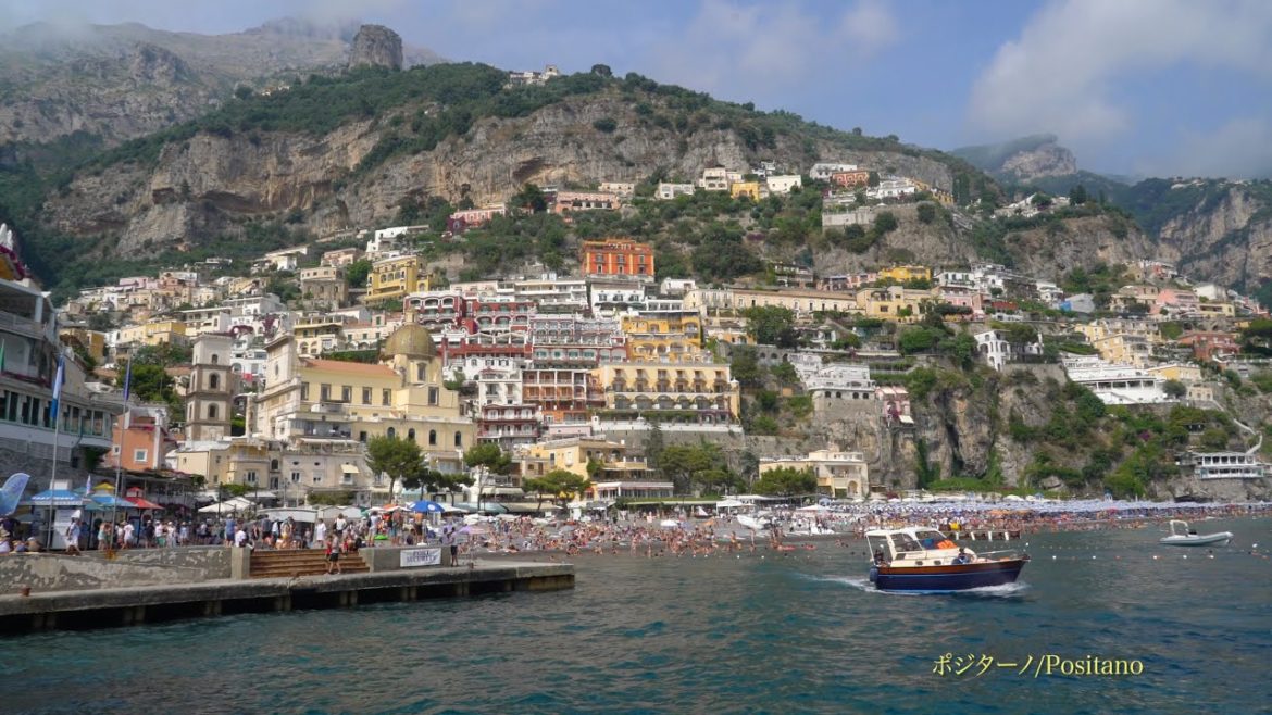 2019 イタリアの旅（７）アマルフィ海岸クルーズ(4K) Travel To Italy No.7 - Cruising Along Amalfi Coast (UHD)