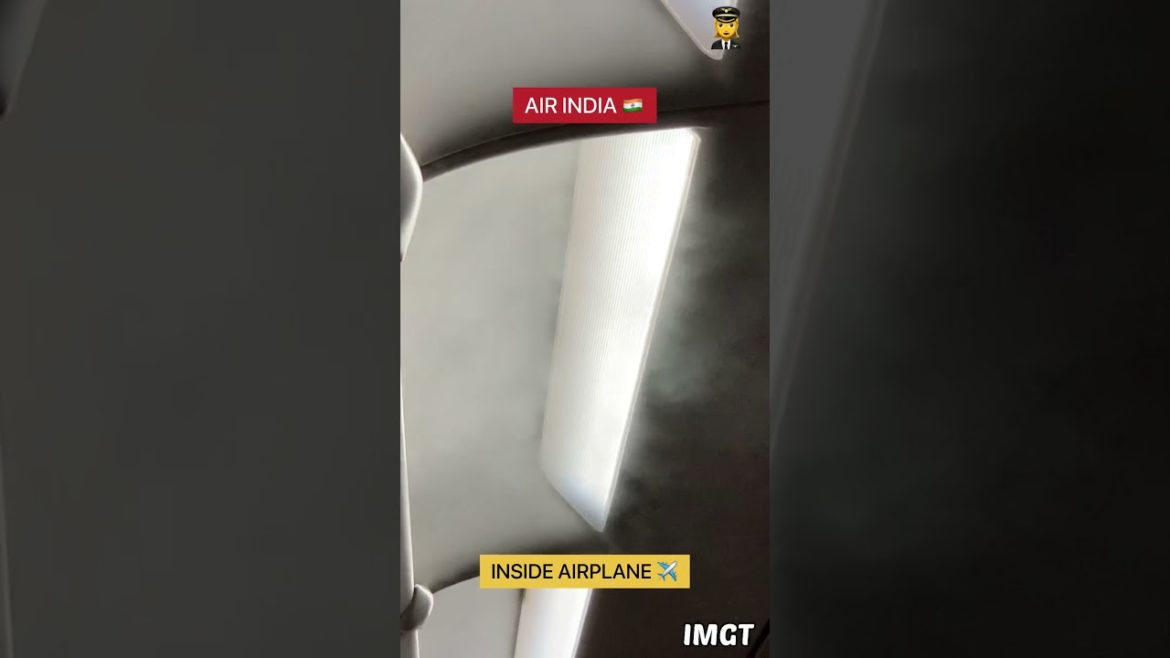 Air India 👩‍✈️ Inside Airplane ✈️ Window Seat 💺 #aviation #airbus #airindia #delhi 🇮🇳
