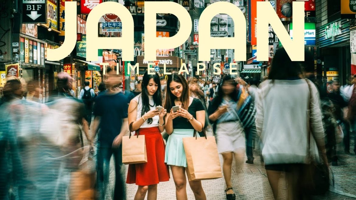 Time lapse Tour Guide of JAPAN 🇯🇵 including Tokyo, Skytree and Mt. Fuji 日本のタイムラプス