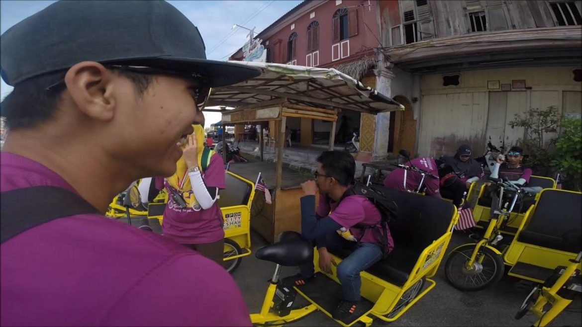 Pangkor Rickshaw Tour - Warm up .