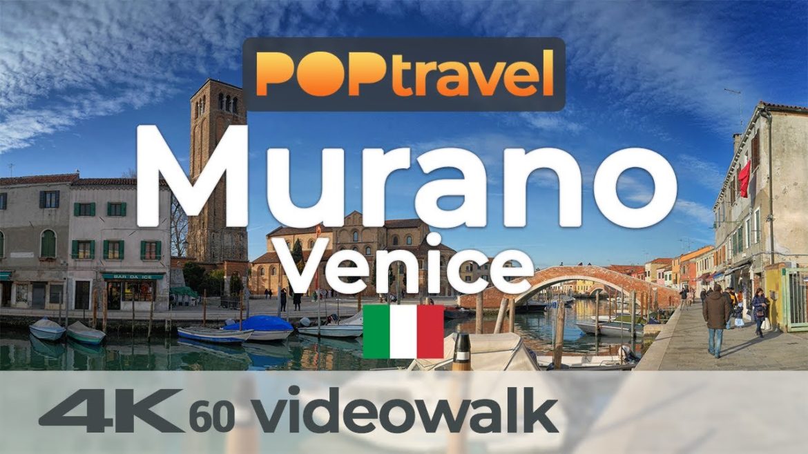 Walking in MURANO / Venice (Italy) 🇮🇹- 4K 60fps (UHD)