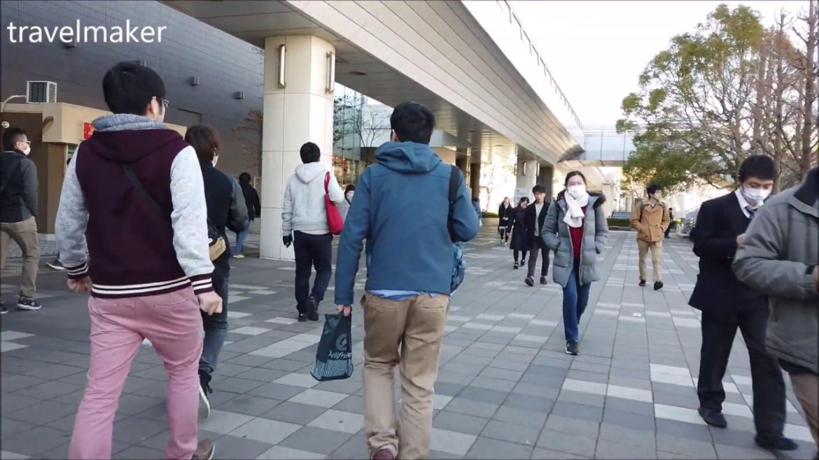 Tokyo Makuhari messe walking tour JAPAN