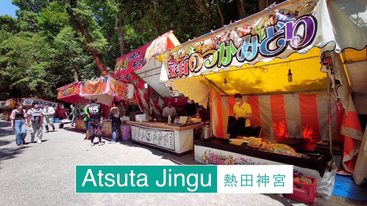 【Atsuta Jingu】名古屋 熱田神宮 徘徊 June 2022 愛知 散歩【4K】