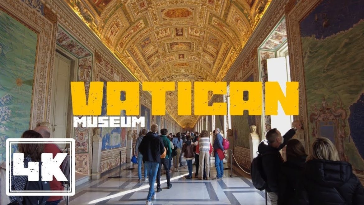 [4K] Vatican Museum Virtual Tour, Ancient Treasures, Vatican. موزه واتیکان