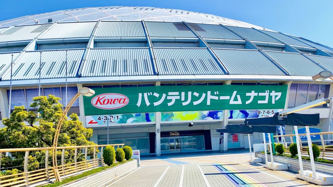 [4K] Japan Walking Tour - Nagoya Dome, Aichi | Iphone Camera & DJI OM4 Gimbal