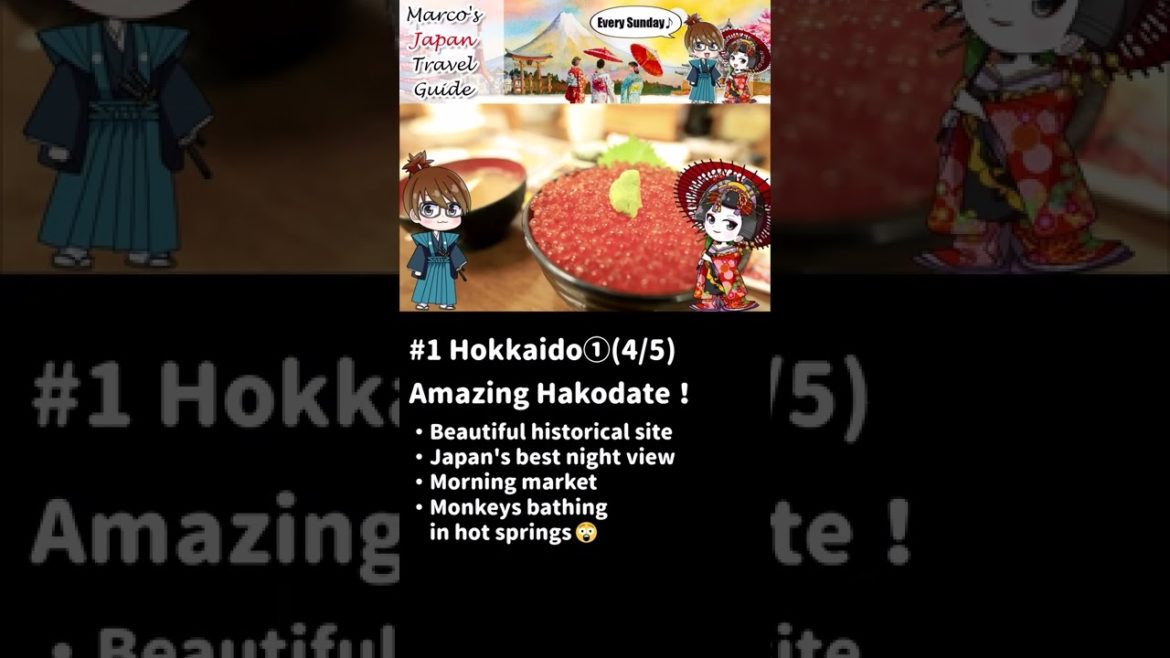 Amazing Hokkaido①(4/5) Hakodate😍 #short