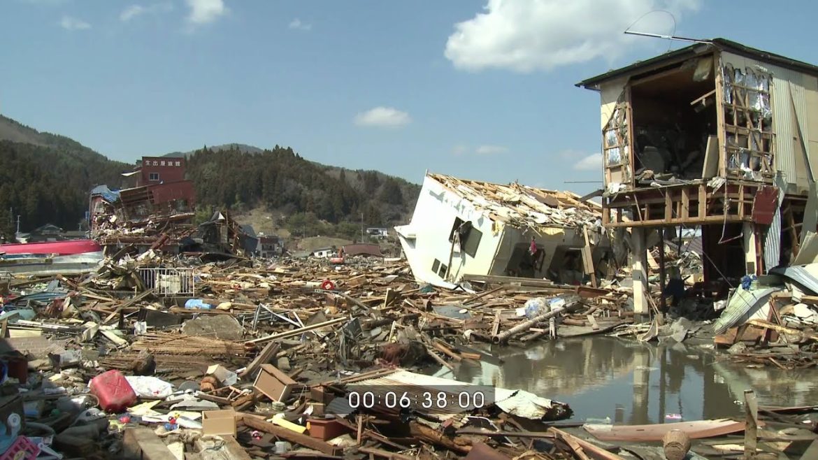 Japan Tsunami Aftermath Worst Hit Areas, Kesennuma - Full HD Screener Part 1
