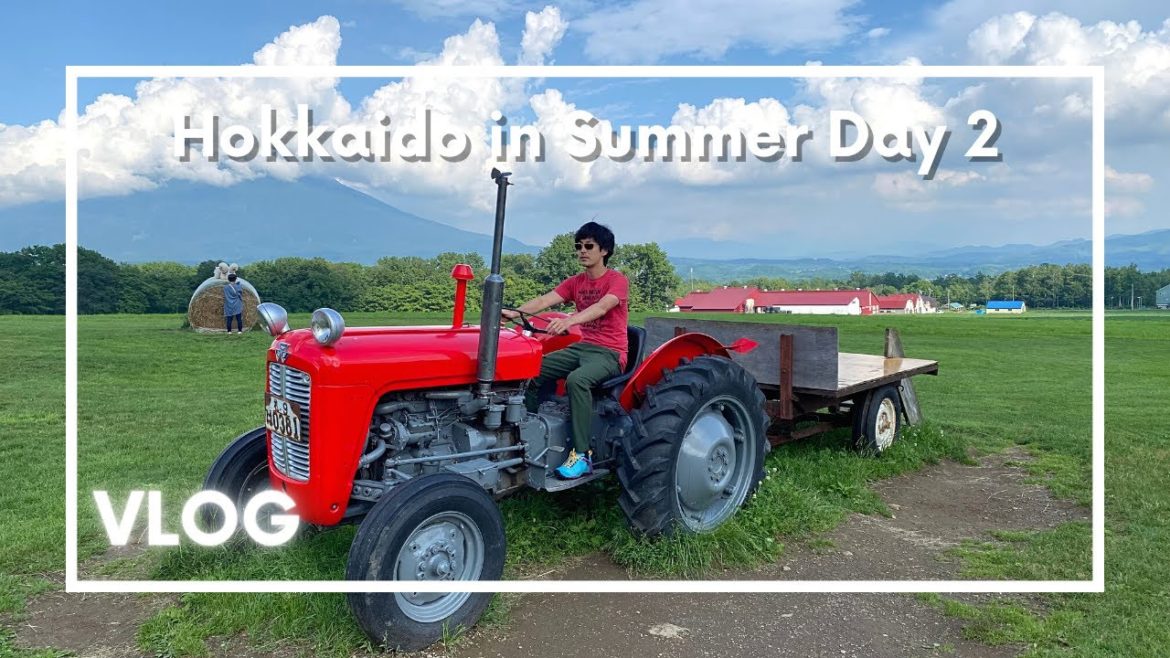 Hokkaido in Summer Day 2 Japan travel vlog (Lake Toya : Toyako, Niseko)