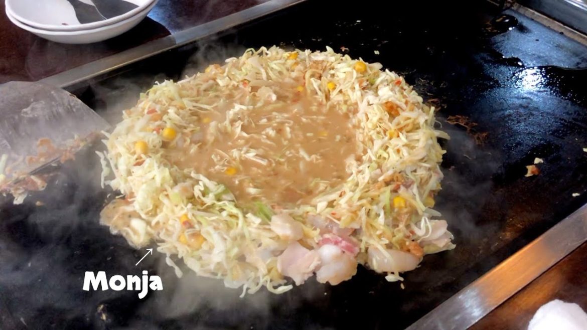 Tsukishima Monja Street – Monja & Okonomiyaki – Japanese Street Food【月島 もんじゃ お好み焼き】 Tsukishima Monja Street - Monja & Okonomiyaki - Japanese Street Food【月島 もんじゃ お好み焼き】