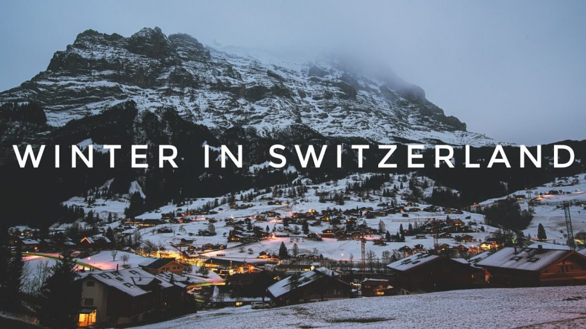 Driving in the Swiss Alps during Winter. One Image.....