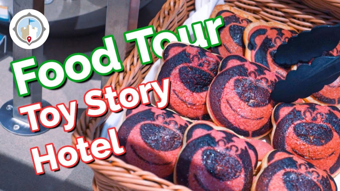 Toy Story Hotel Food Tour at Tokyo Disneyland | Lotso Garden Cafe Toy Story Hotel Food Tour at Tokyo Disneyland | Lotso Garden Cafe