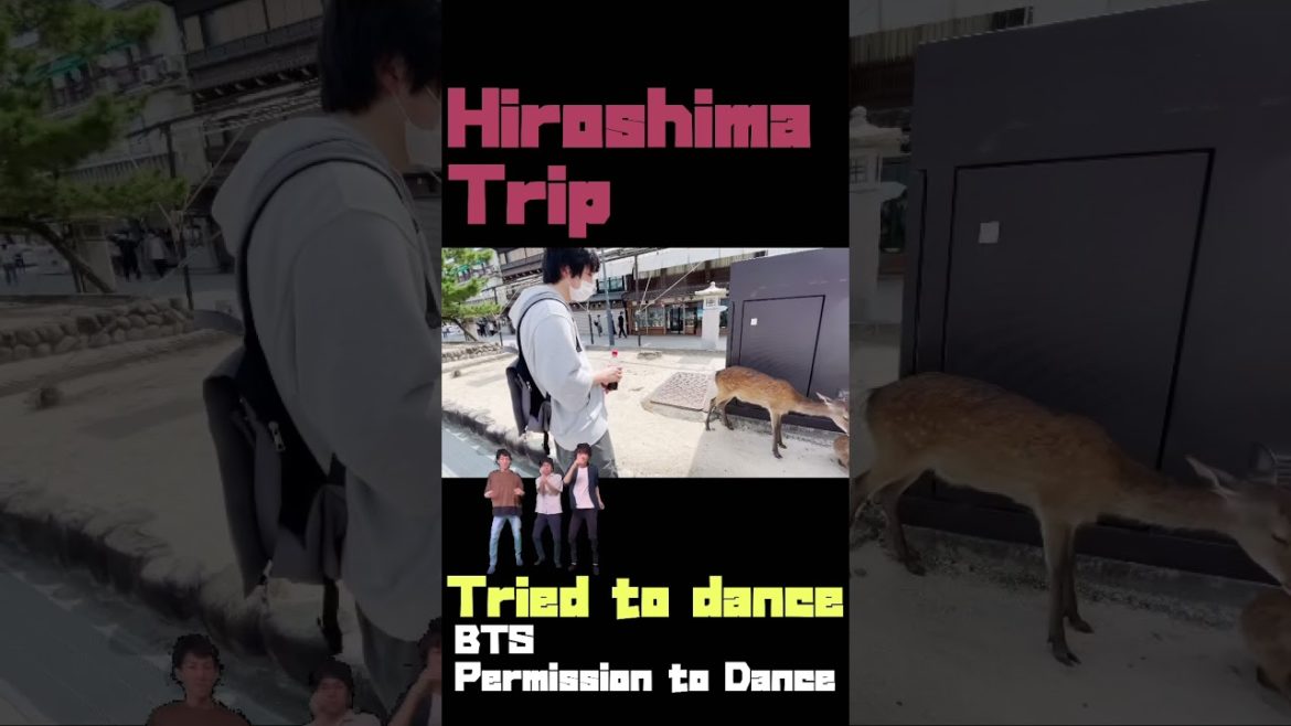【BTS】“Permission to Dance”Tried to dance！ Hiroshima trip！part 7