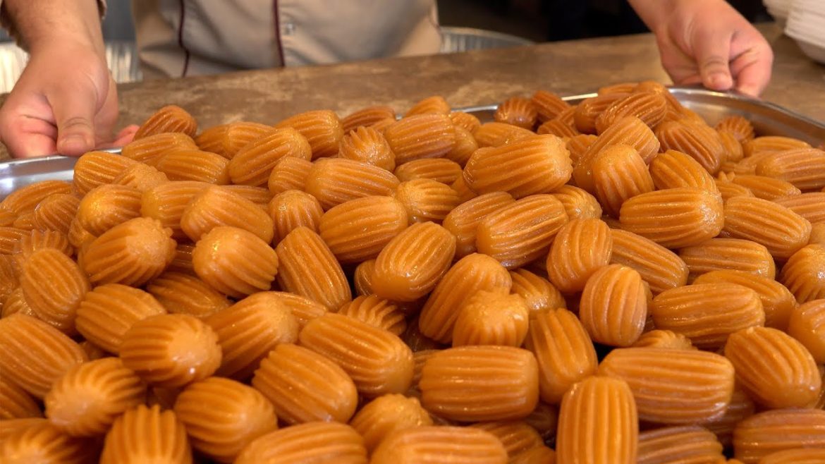 Amazing Tulumba And Lokma Desserts | Turkish Street Foods Amazing Tulumba And Lokma Desserts | Turkish Street Foods