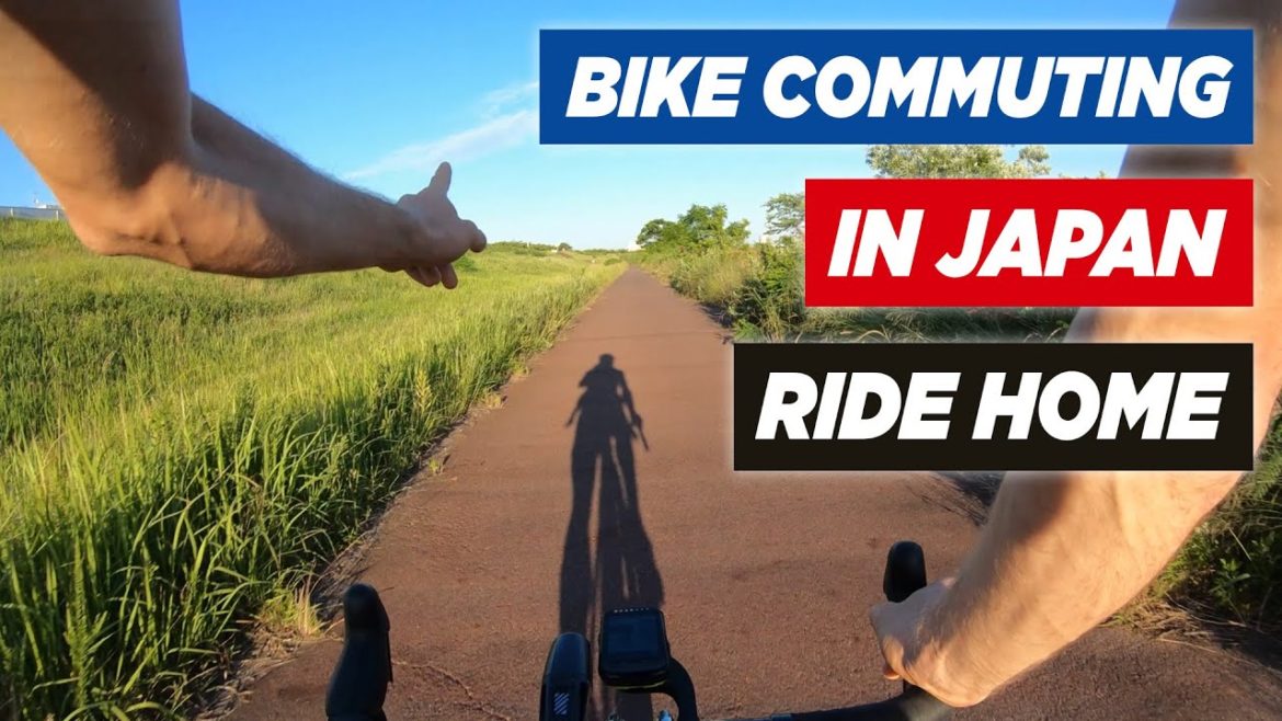 [Cycling Japan] Commuting By Bike To Work - Ride Home After Work