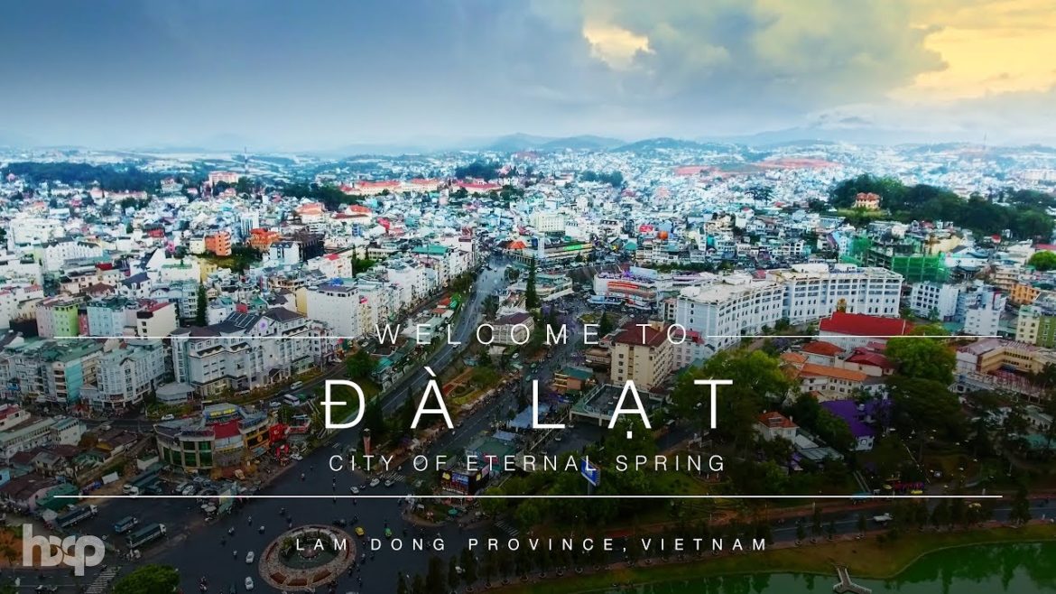 Vietnam - Da Lat The Romantic City by Drone 4K