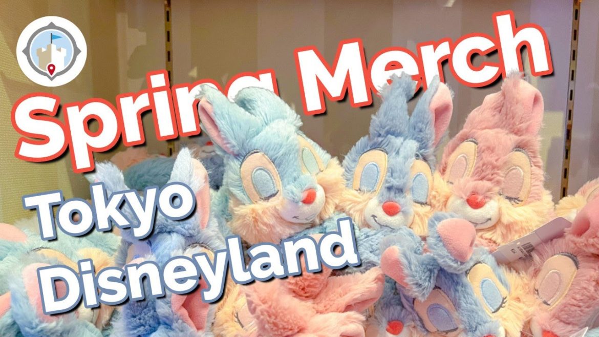 Tokyo Disneyland Spring Merchandise Tour 2022 | Disney Easter + Pizza Minnie Ears
