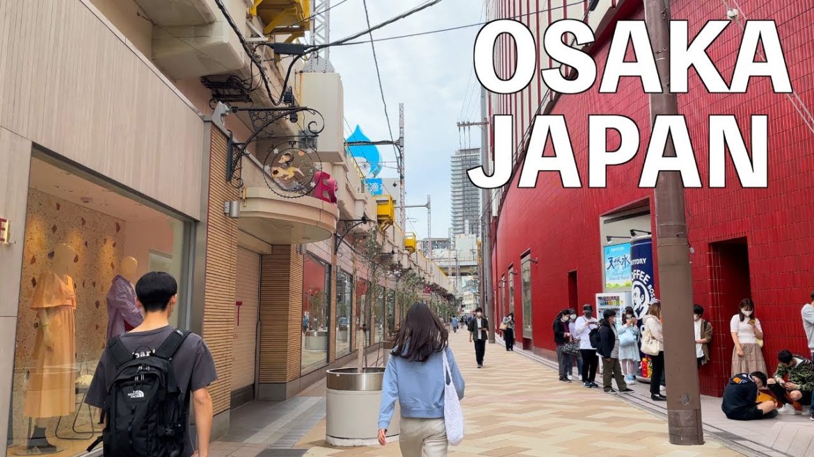 Umeda walking tour in the morning | Osaka, Japan【4K】