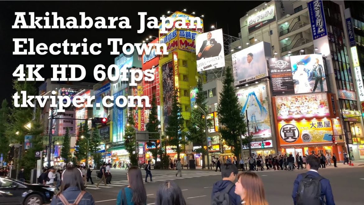 Akihabara Japan 秋葉原 Walk – Electric Town Manga Anime Fandom Maid Cafe in 4K 60fps by tkviper.com Akihabara Japan 秋葉原 Walk - Electric Town Manga Anime Fandom Maid Cafe in 4K 60fps by tkviper.com