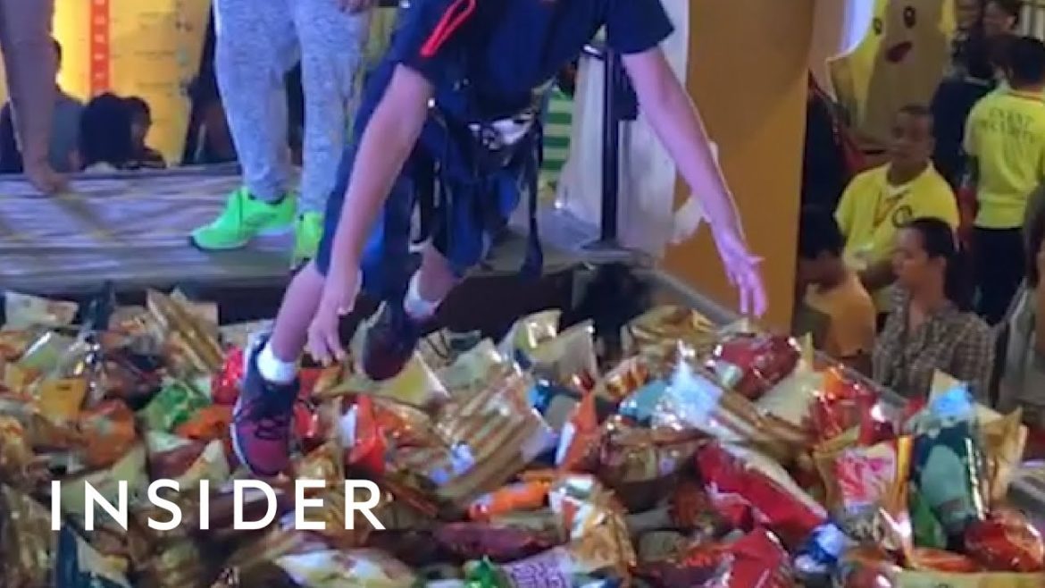 Be A Human Claw In A Pool Of Snacks