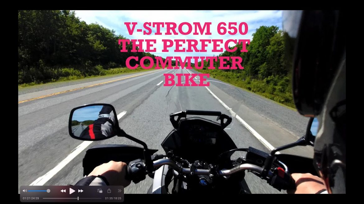 Commuting on an ADV bike?  Why not?   V-Strom 650