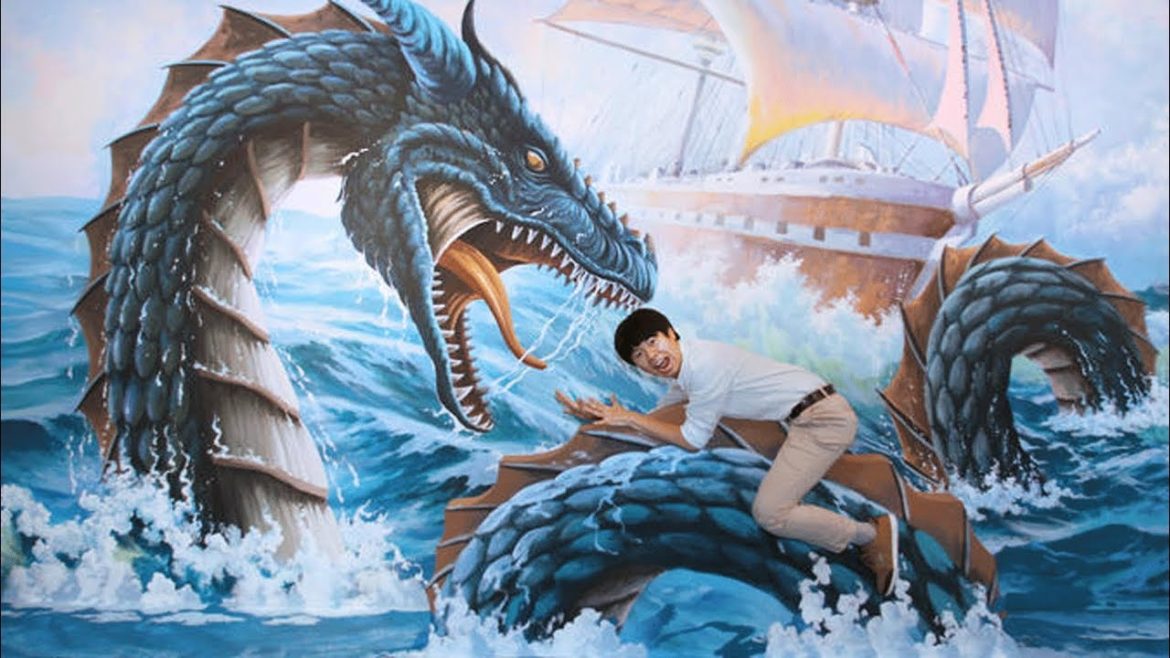 Experience the Trick Eye Museum in Seoul, South Korea Experience the Trick Eye Museum in Seoul, South Korea