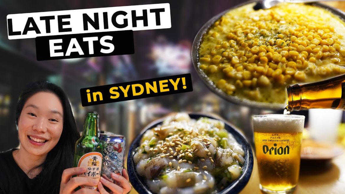 Must Try LATE NIGHT FOOD (Japanese Izakaya) in SYDNEY AUSTRALIA! | Sydney Vlog (澳洲美食悉尼日式居酒屋)