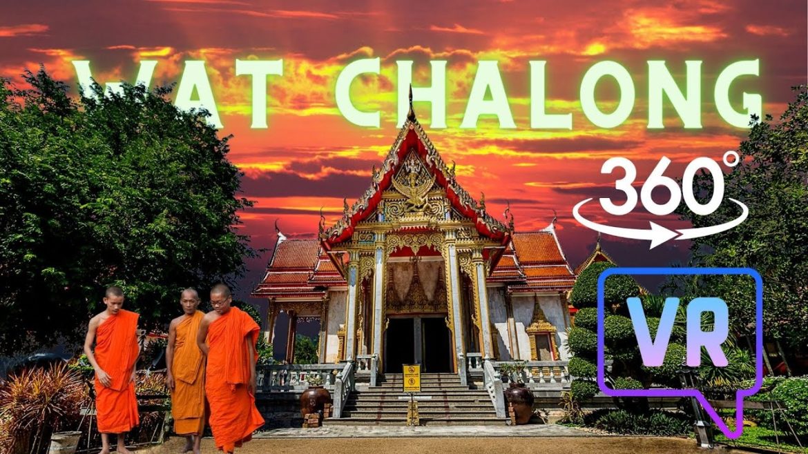 VR 360 Wat Chalong Temple Tour 6k in Phuket, Thailand 2022 VR 360 Wat Chalong Temple Tour 6k in Phuket, Thailand 2022