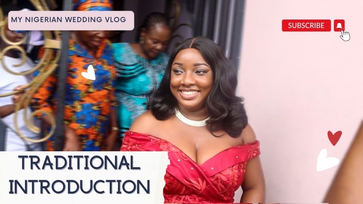 My Urhobo/Nigerian  traditional Introduction ceremony | Eris Atelier