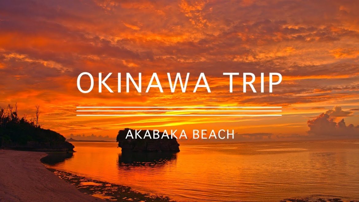 [OKINAWA TRIP#06] 赤墓ビーチ／AKABAKA Beach - SUNSET -