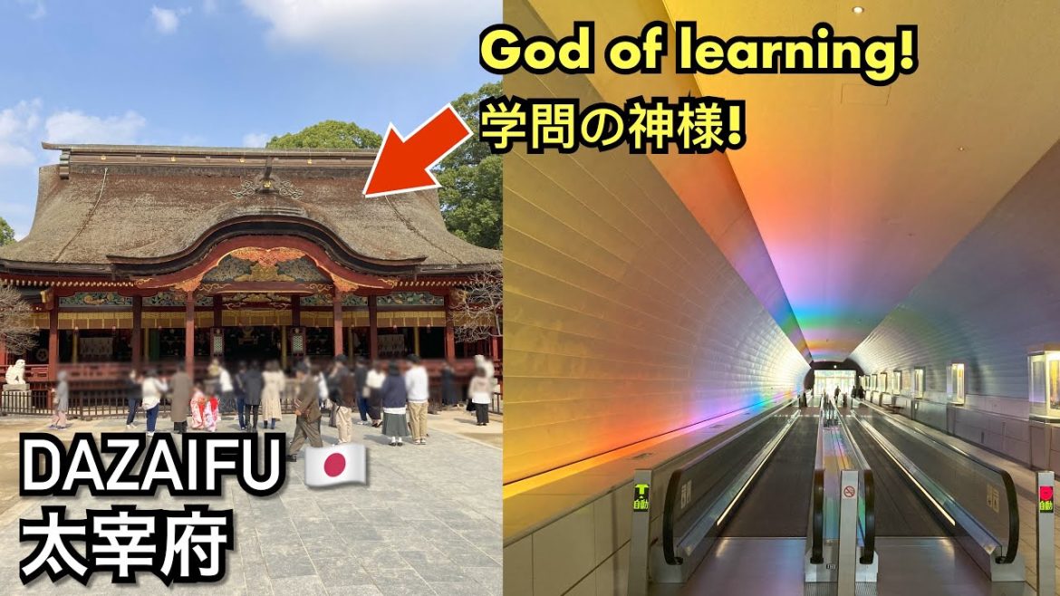 Half-day trip from Hakata to Dazaifu Tenmangu Shrine[Fukuoka, Japan][vlog]