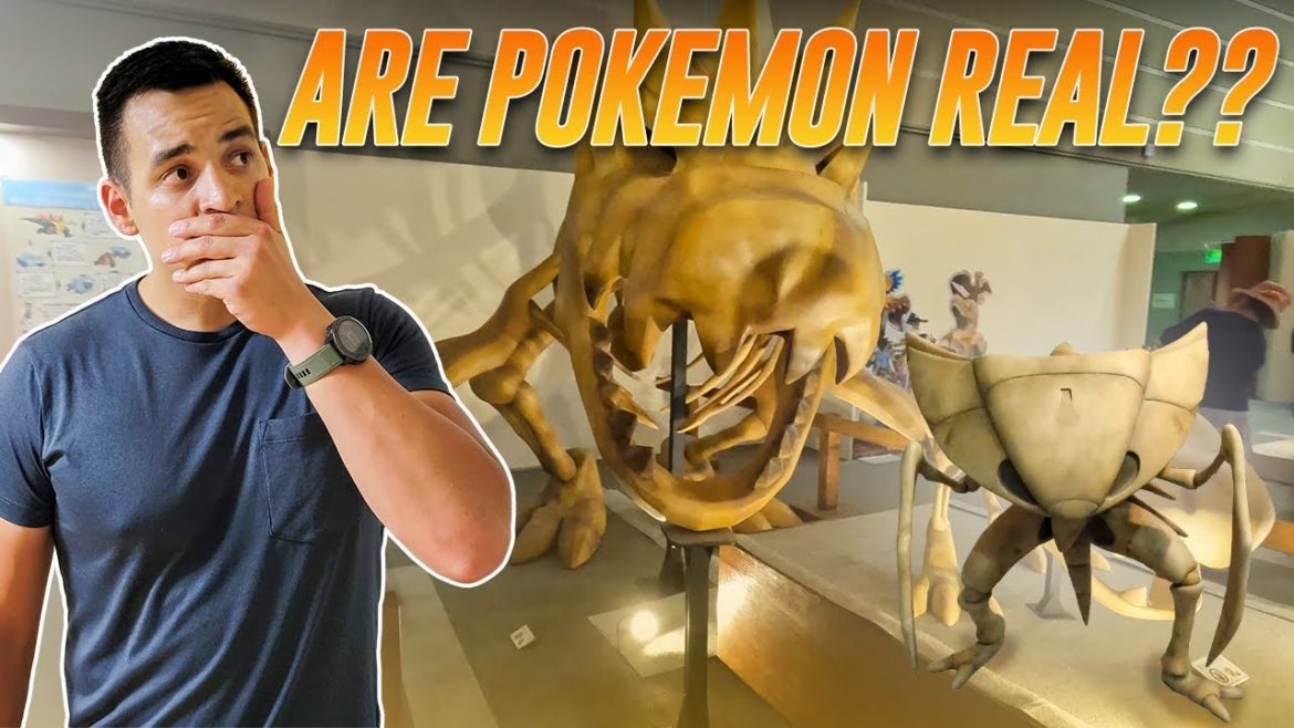 ACTUAL POKÉMON Fossils! Pokémon Fossil Museum Japan 2022 Vlog!