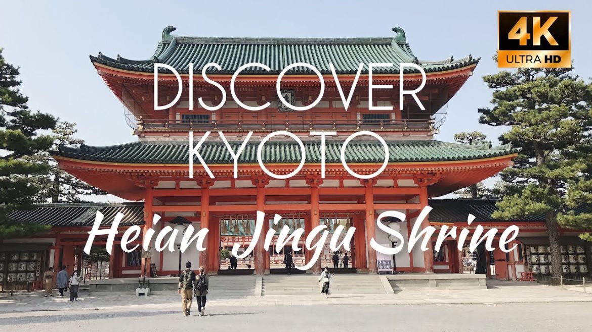 HEIAN JINGU SHRINE KYOTO JAPAN WALKING TOUR 4K | HISTORICAL SHRINE IN KYOTO JAPAN |平安神宮, Heian-jingū