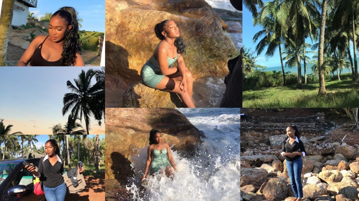 Photoshoot at Kokrobite, Accra.💃🏽 @Deeya B