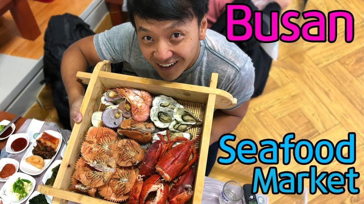 LARGEST SEAFOOD MARKET in Korea! Jagalchi Market in Busan LARGEST SEAFOOD MARKET in Korea! Jagalchi Market in Busan