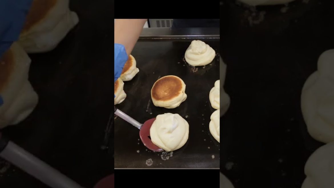 수플레 팬케이크 Souffle Pancake - Korean street food #shorts