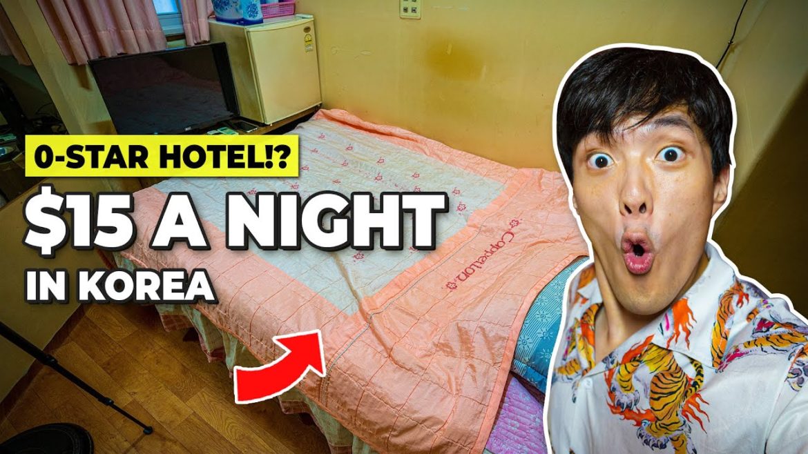 Overnight in Korea's CHEAPEST Hotel ($15/a night) Overnight in Korea's CHEAPEST Hotel ($15/a night)