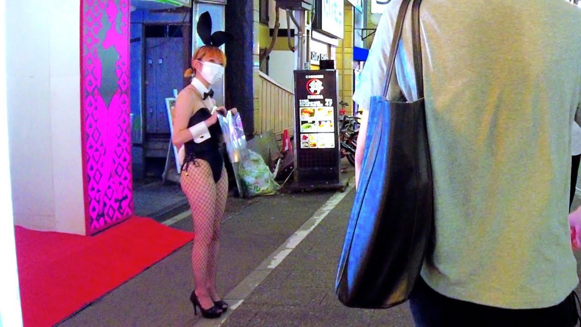 Japan Walk Kabukicho at late night, Red Light District, back alley in Shinjuku, Tokyo｜ 4K 60fps