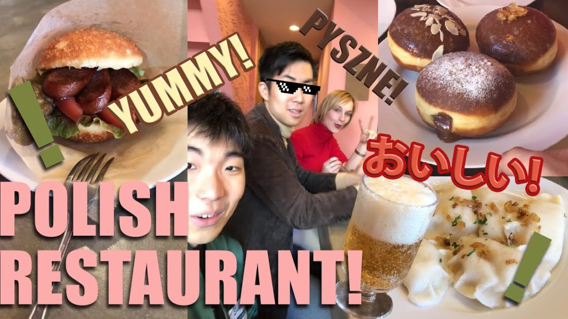 [VLOG] The ONLY one Polish Restaurant in Tokyo! Pączki ya