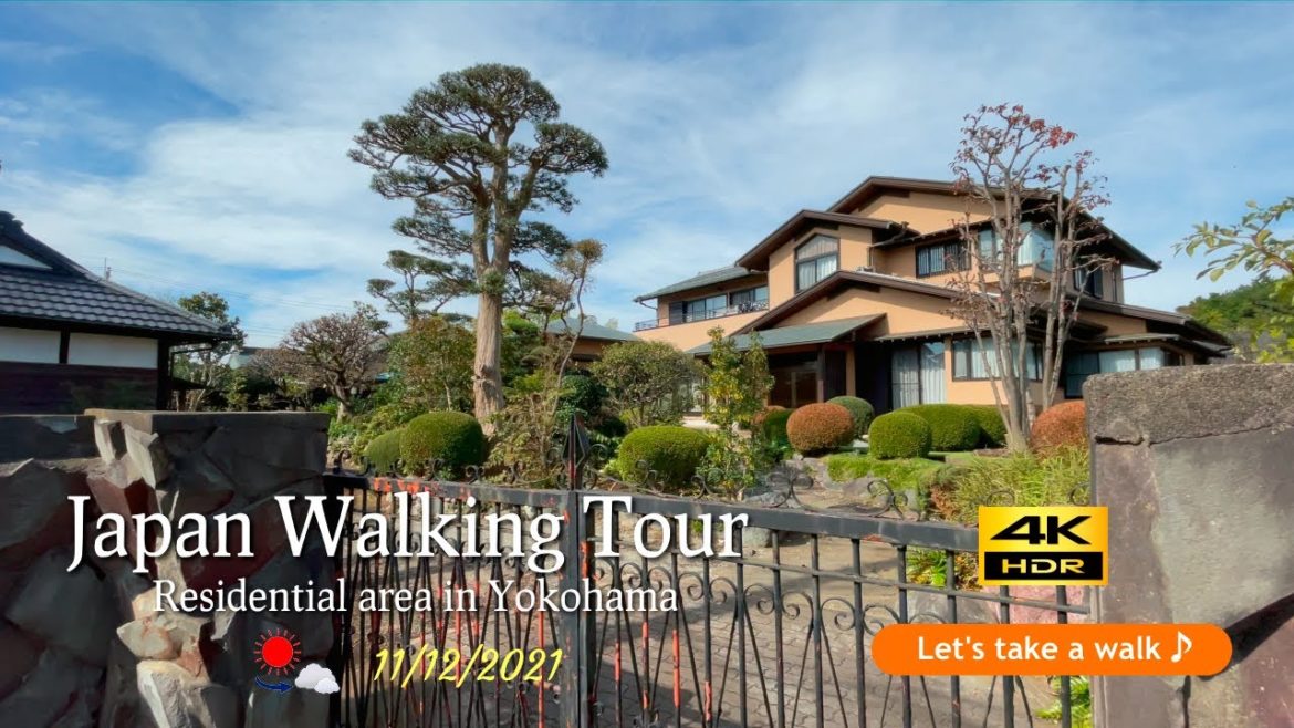 【4K・JAPAN⑰】virtual walking tour★Residential area in Yokoham♪(tranquil scenery) 【4K・JAPAN⑰】virtual walking tour★Residential area in Yokoham♪(tranquil scenery)