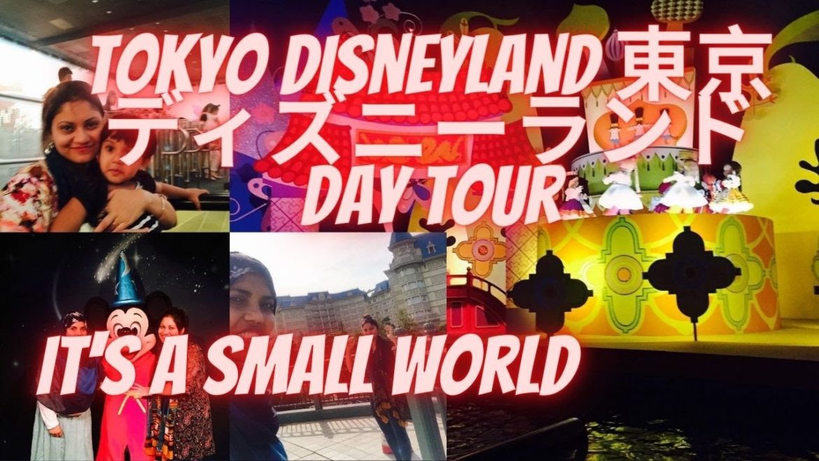 Tokyo Disneyland 東京ディズニーランド day tour  || It's a Small World || japan vlog || Afnans brother