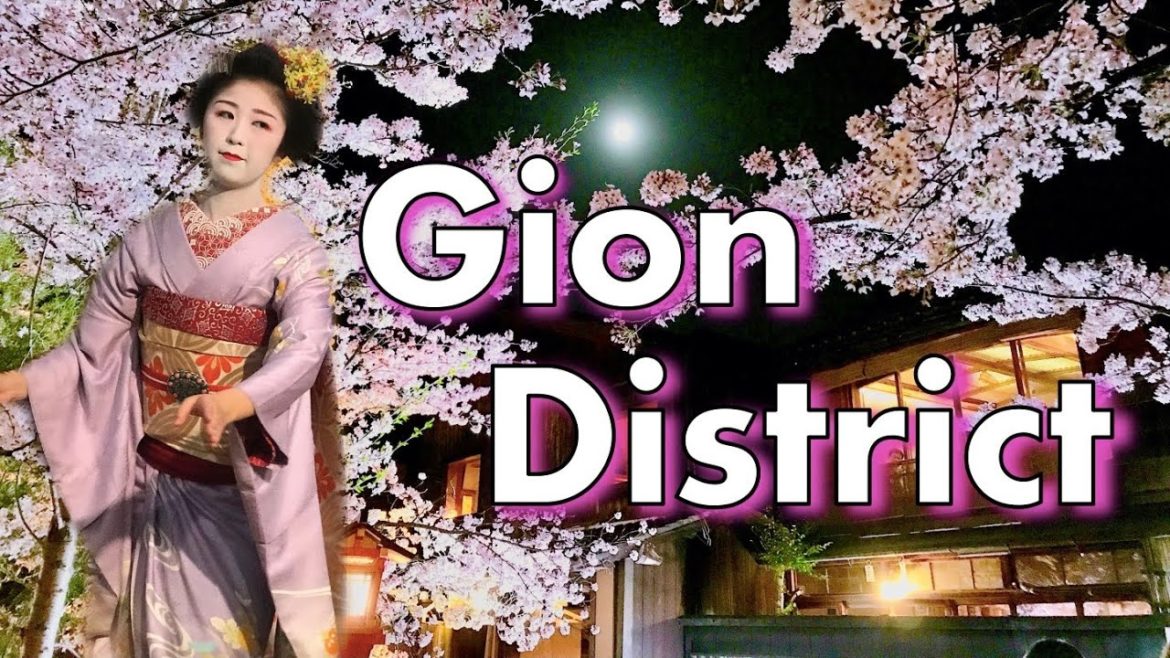 Kyoto Night Walk in Cherry Blossoms Season | Japan Trip