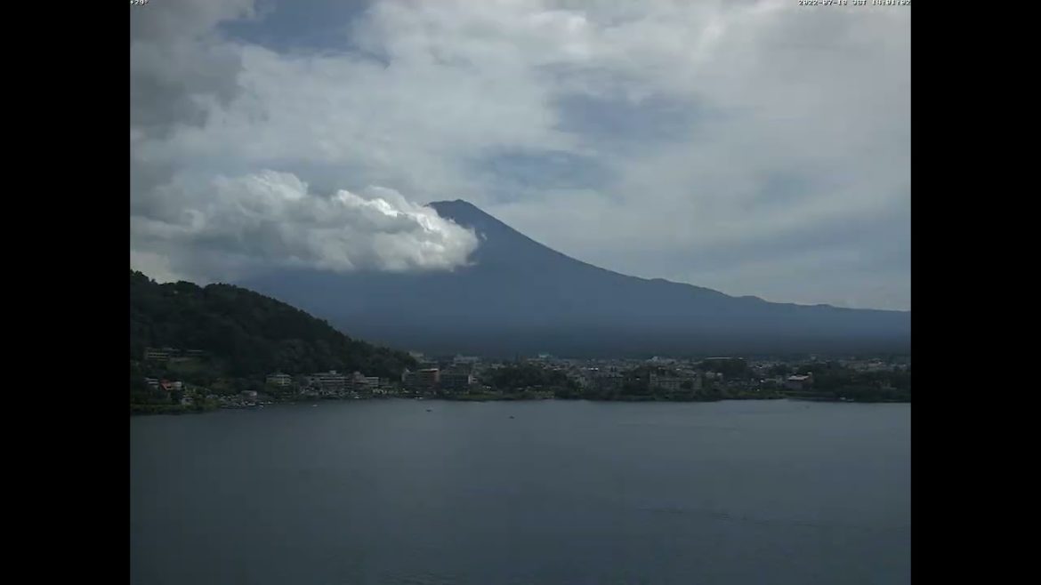 Mt  Fuji Time Lapse Video from Lake Kawaguchi Fujiyama Live Camera 3 in 2022 7