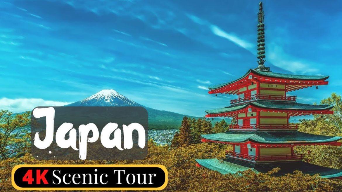 Japan Scenic Tour in 4K Ultra HD with Calm and Relaxing Music