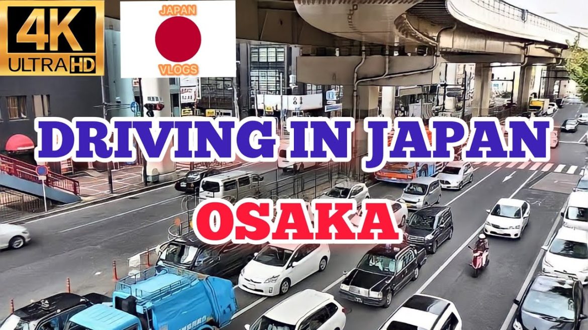 driving in japan osaka Konohana ward japanese road 2022